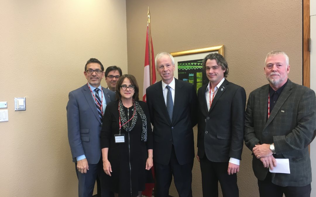 Avenir de la Davie, la CSN rencontre le ministre Stéphane Dion