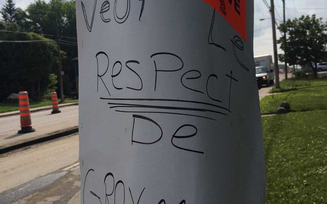 Grève générale illimitée à la Carrière Calco de Saint-Marc-des-Carrières